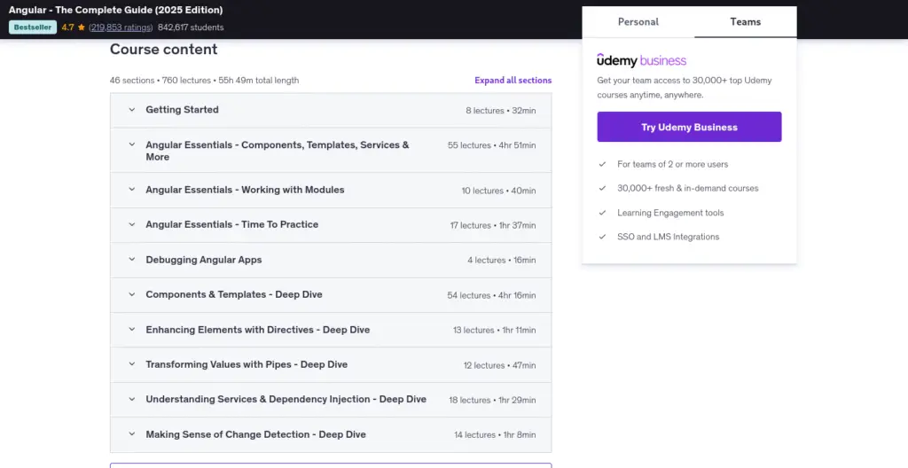 Angular – The Complete Guide (2026 Edition) Should You Enroll?